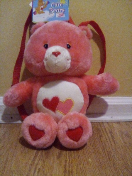 Care Bears Love a Lot Bear Starpoint 2006 Backpack With Tags