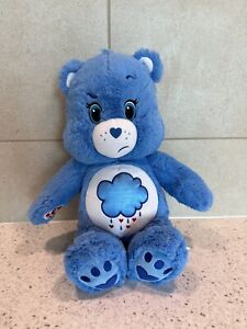 Build A Bear Blue Grumpy Care Bear Rain Cloud Retired/Rare 18
