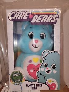 New Exclusive RARE!! Care Bear Always Here Bear ? 14inch NIB sealed in plastic.