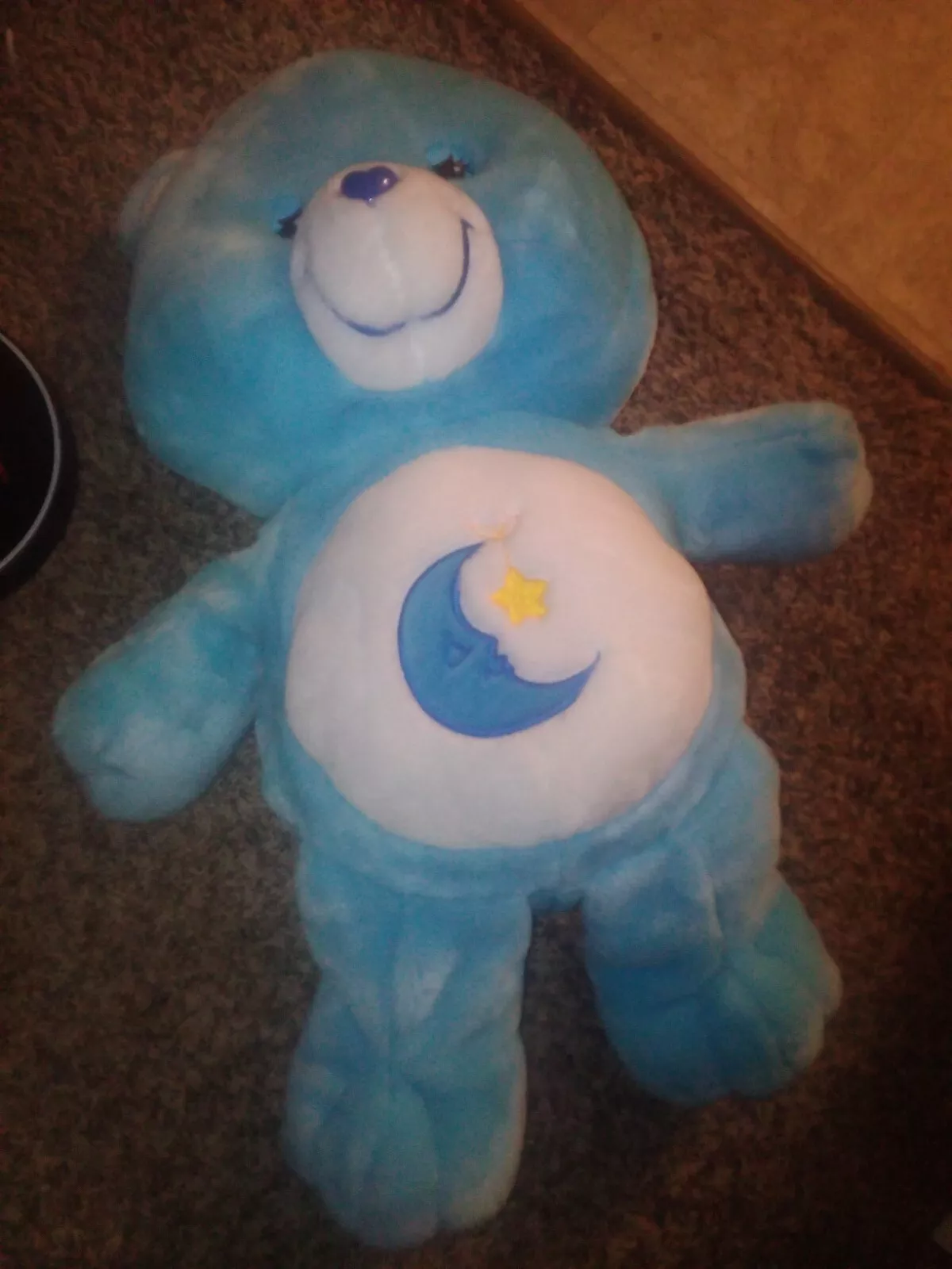 2005 Care Bears Baby Large 28" Bedtime Bear Plush Jumbo Care Bear Toy- RARE