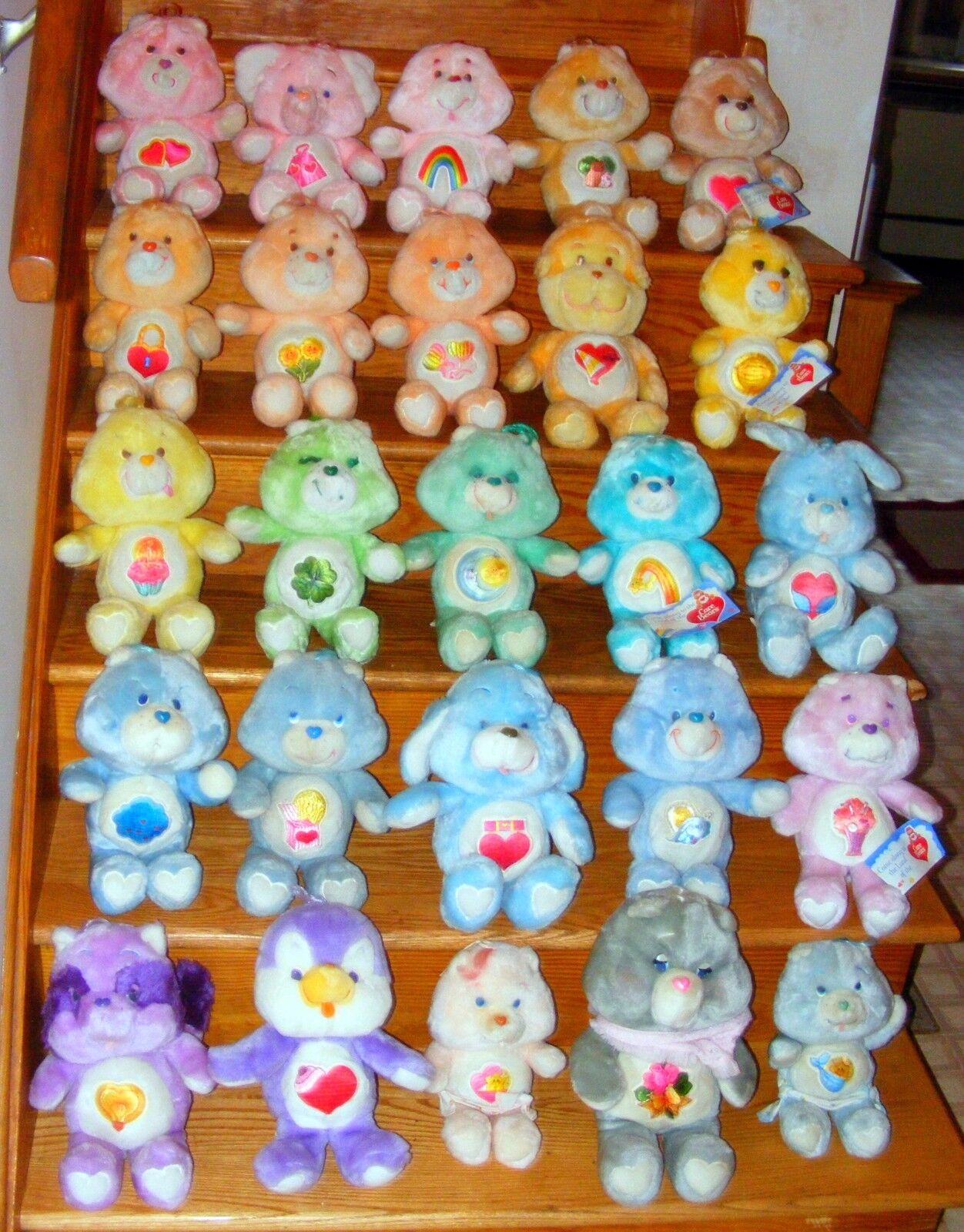 VINTAGE CARE BEARS - Rare Cousins KENNER