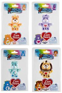 World’s Smallest Care Bears Series 3 (4 Pack) Bedtime Bear - Brave Heart L