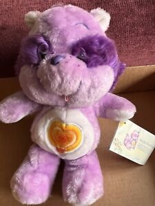 Vintage New/Tags Care Bear Cousin Bright Heart Racoon Kenner American 13
