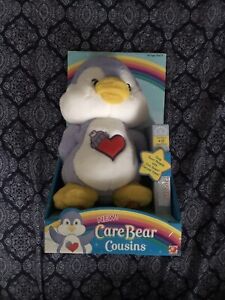 Authentic Care Bears Cousins Cozy Heart Penguin - NEW IN BOX W/ VHS!
