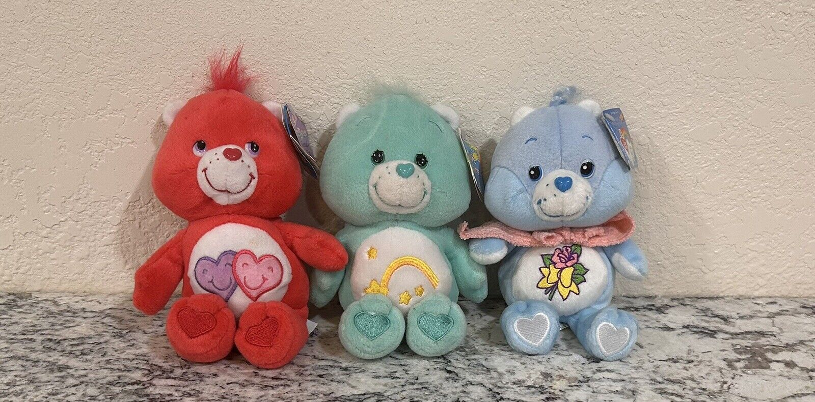 Care Bears Always There Bear Care Bears Plush Collector’s Edition Heart 2006 Lot