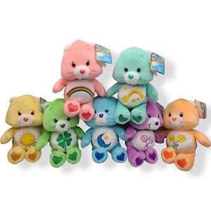 NEW Lot of 7 Vintage Care Bears 8