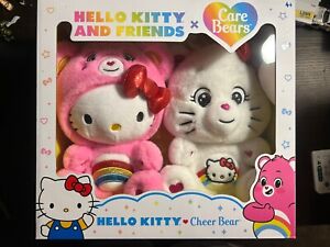 Hello Kitty and Friends x Care Bears Plush Cheer Bear Box Set! Same Day Shipping