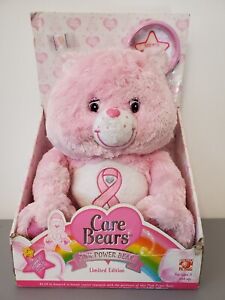 Pink Power Breast Cancer Awareness Care Bear