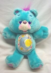 VINTAGE 1991 KENNER Care Bears BLUE BEDTIME BEAR 12