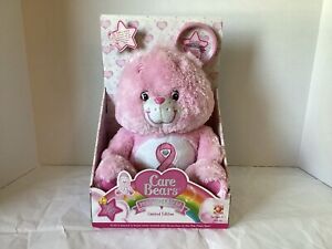 Rare NIB Care Bears Pink Power Bear Brand New 2008