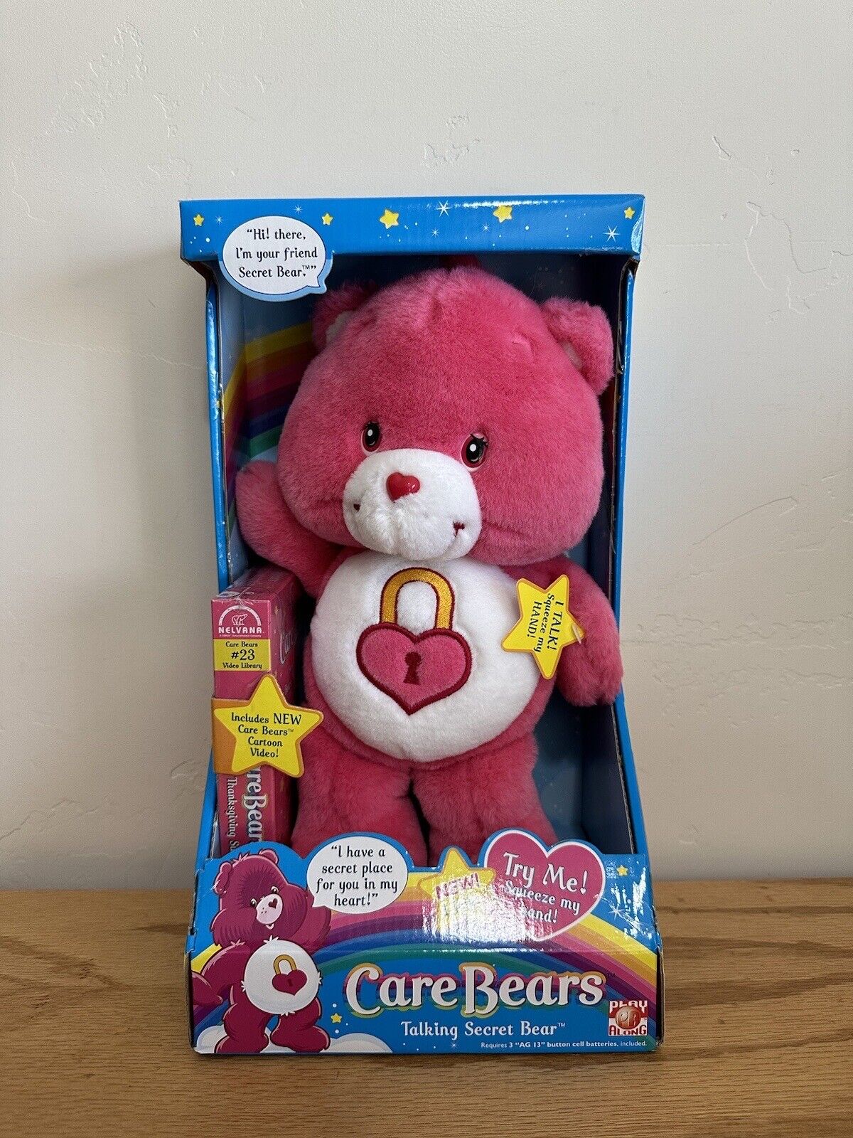 Care Bear Secret Bear talking With VHS 2004