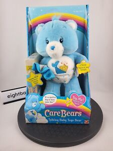 Care Bears Plush - Talking Baby Tugs Bear with VHS