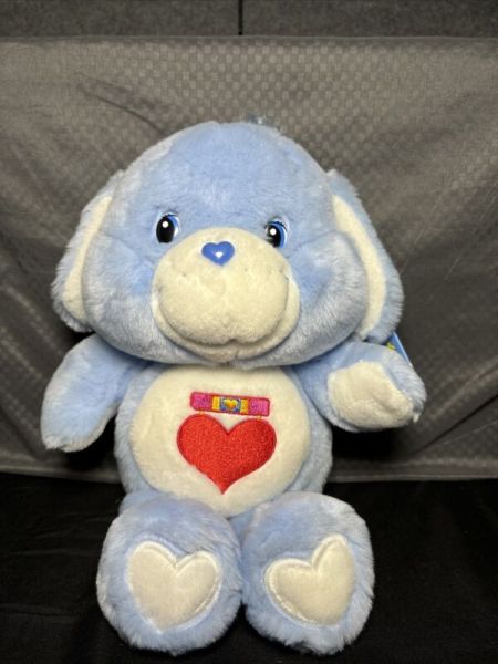 Care Bears, 20th Anniversary Carlton Card Series, Loyal Heart Dog, NWT, 13”, ‘04