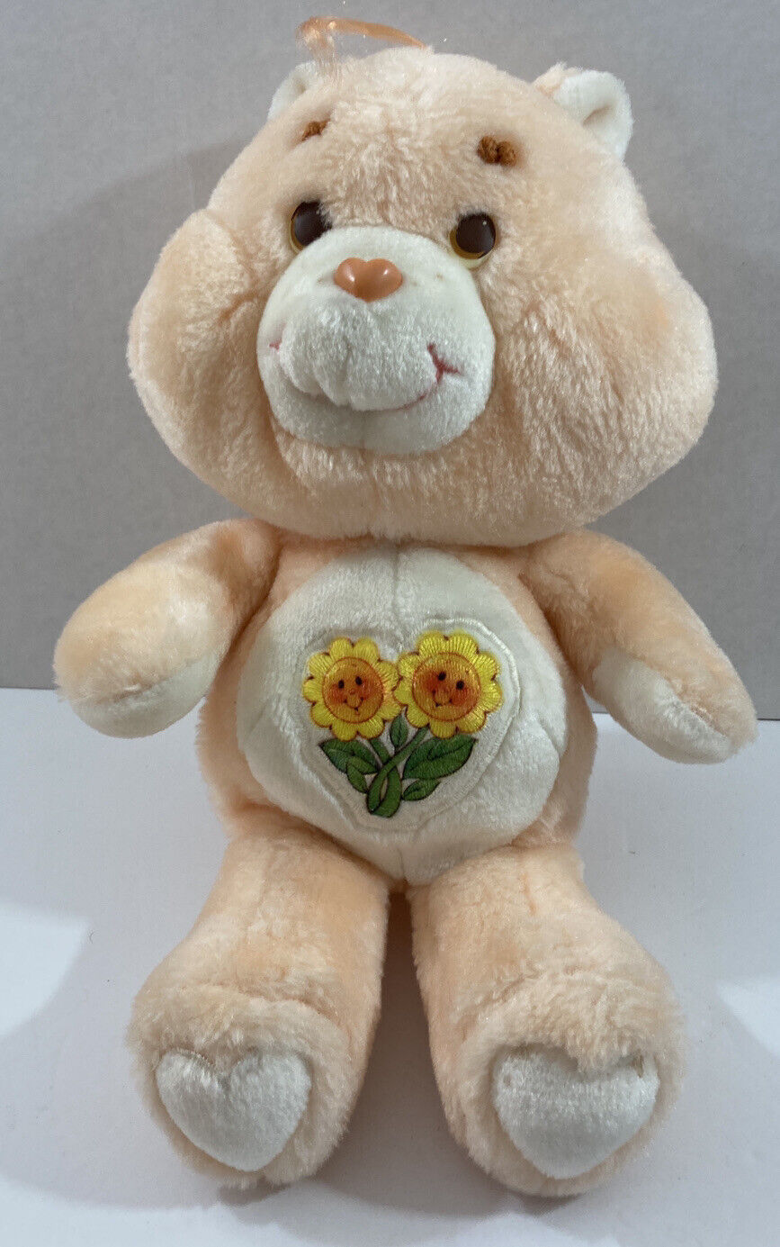 Friend Bear Vintage Care Bears plush 1983 Kenner 13"