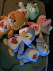 Care Bears Lot Of 5 10” Lion Bright Heart Cousins