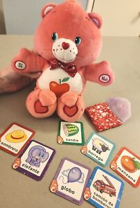 Smart Heart Care Bear 20 Questions Magic Guessing Game Bear SPANISH SPEAKING