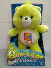 Care Bears Glow A Lot -Do Your Best Bear- 2004 Soft Toy Glows in Dark Plush 12"