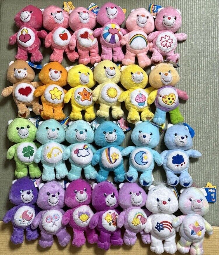 Care Bears 25 Plush Set 2004 2009 Sweet Sakura New with Tag