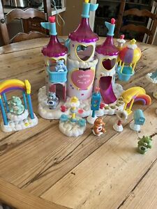 Care Bear Magicial Care-A-Lot Cloud Castle w/ bears and accessories