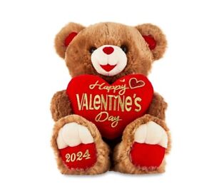 Valentine's Day Sweetheart Teddy Bear Plush Toy, 15