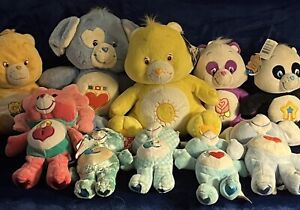 Vintage Care Bears Lot Of 10…Collectors Edition, Special Edition & Others