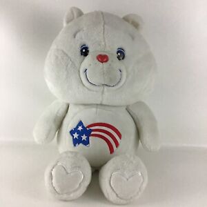 Care Bears 20th Anniversary America Cares White 26” Jumbo Plush Stuffed Vintage