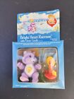 NOS Vintage Bright Heart Raccoon W/ Clever Candle Care Bear Cousins Keller 1985