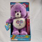 Vtg Care Bear Share Bear Purple Plush Play-Along Sealed VHS Video Tape 2002 New