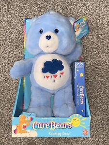 Vintage 2002 Care Bears Grumpy Bear W/ The Cloud Of Uncaring VHC Tape. PlayAlong