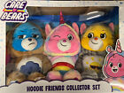 2021 Care Bears Plush 12.5" Hoodie Friends Snuggle 3 Pack Grumpy Cheer Funshine