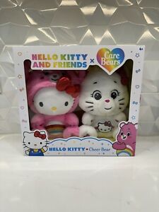 2023 Hello Kitty and Friends x Care Bears Cheer Bear NEW SEALED 2 Pack