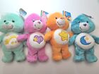Lot Of 4 Care Bears NWT 2004 Laugh A Lot/ Take Care/ Wish/ Bed Time