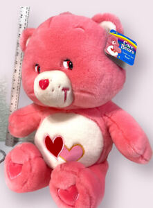 Jumbo Care Bears Love-A-Lot Bear 18” RPink Plush 2003 Play Along Anniversary
