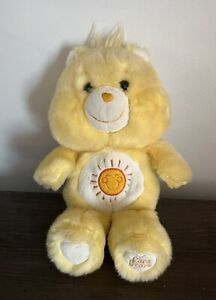 Gund Funshine Care Bear Yellow Sunshine Plush Super Soft Rare Vintage