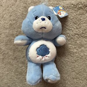Vintage 2002 Care Bears Grumpy 10” Plush 20th Anniversary Ed. Blue Cloud NWT!