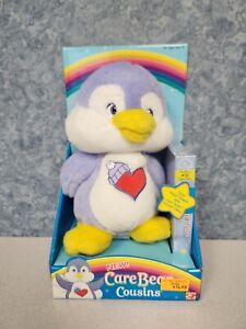 2004 Care Bears CareBears Cousins Plush Cozy Heart Penguin #16 New in Box w/VHS!