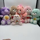 Care Bears 1980's 90's Kenner Care Bears Lot Of 6  Good Condition Plush
