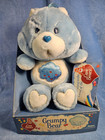 New ListingVintage Kenner 1983 80s Care Bear Grumpy Bear 13" Plush Blue Stuffed Toy Kenner