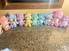 Vintage 1980s Lot of Eight Care Bear Plush