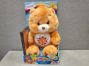 2006 Care Bears Amigo Shaggy Floppy 13” Orange Stuffed Animal Plush Sun W/DVD