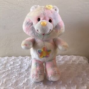 Vintage True Heart Bear UK/Europe edition Care Bears plush from the 1980s