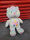 Care Bears True Heart Bear Plush Jumbo Large Collectors Doll Rainbow 27