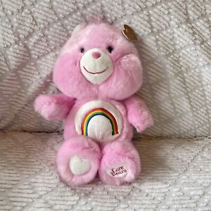 NWT GUND Care Bears Cheer Bear Pink Rainbow Plush RARE HARD TO FIND w/ TAGS