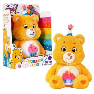 Care Bears Birthday Bear Plush with Lights & Sounds in Box 2021 NEW NRFB