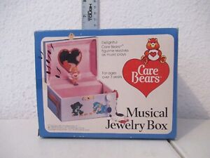 Care Bears vintage Durham Music Box NEW IN OPENED BOX