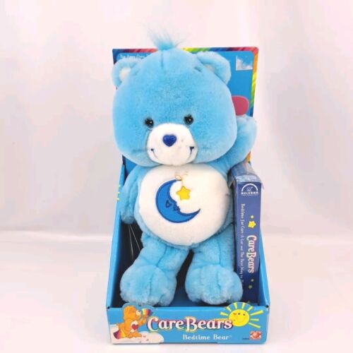 Care Bear Bedtime Vintage Plush Original Box Tag Stuffed Animal American 2002