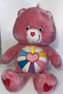 Vintage 2005 Jumbo Care Bears Hopeful Heart Bear Plush X-Large 26