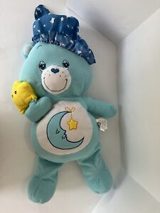 Care Bears Baby Plush toy Bedtime oversized Pillow 30” light blue star moon