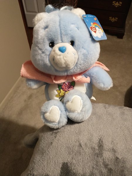 Care Bears, Grams Bear Anniversary Carlton Cards Series, 8" Plush, 2003 w/tags