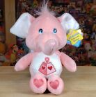 Care Bears Cousins Lotsa Heart Elephant 2003 Plush Doll Pink Stuffed Bear W/ Tag